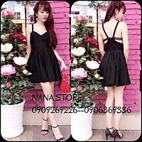 ĐẦM DÂY XOÈ SALE