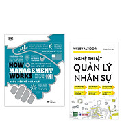 Combo 2Q: Nghệ Thuật Quản Lý Nhân Sự+ Hiểu hết về quản lý - How Management Works / Rèn Luyện Tư Duy Phát Triển Doanh Nghiệp Và Thay Đổi Bản Thân /Tặng kèm bookmark Happy Life