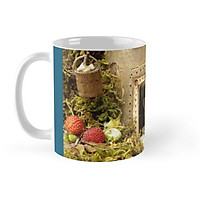 Cốc sứ in hình - George The Mouse In A Log Pile House Mug - - Best Gift For Family Friends- MS 1338