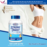 Viên Uống Hỗ Trợ Hệ Tiêu Hóa Bổ Sung Enzyme, Lợi Khuẩn Prebiotic giúp Đường Ruột Khỏe Mạnh - 80 Viên