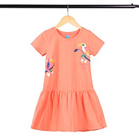 Đầm bé gái tay ngắn 14-38 kg MEEJENA, 100% COTTON 4C - 1907