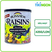 Nho Khô Hỗn Hợp Mỹ (425g/lon)