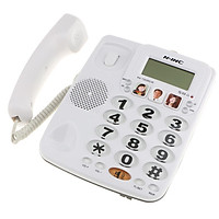 English Landline Telephone Office Hotel Single Bond Memory Line Phone Black