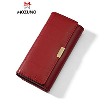 Ví Nữ Dài Cầm Tay Chính Hãng TAOMICMIC Kiểu Dáng Kẻ Ô Mới Lạ Chất Da PU Mềm Mịn Nhiều Ngăn Đựng Tiện Lợi TM71-mozuno