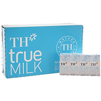 Thùng sữa tươi tiệt trùng Nguyên chất TH True Milk 180ml x 48 hộp/ thùng