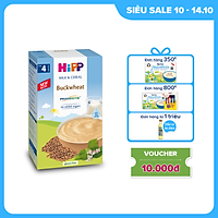Bột ăn dặm dinh dưỡng Sữa, Kiều mạch HiPP Organic 250g