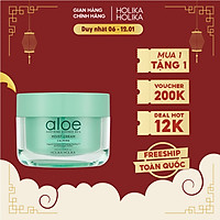 Kem Dưỡng Da Holika Holika soothing Essence 80% Moist Cream Chiết Xuất Lô Hội 100ml