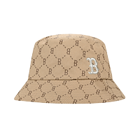 NÓN MLB DIAMOND MONOGRAM BUCKET HAT BOSTON RED SOX