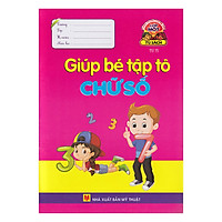 HTCBVLM – Tủ Sách Cu Ti – Giúp Bé Tập Tô Chữ Số