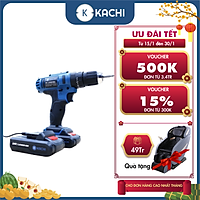 Bộ Máy Khoan Bắt Vít Không Dây Dùng Pin 24V Kachi MK247 – Đi Kèm 1 Pin - hàng chính hãng