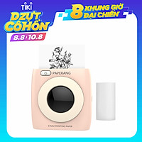 Máy in bỏ túi PAPERANG 300dpi không dây BT dùng in nhãn ghi chú