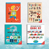 Combo Sách tranh khoa học đầu tiên của bé phần 2 (4 cuốn)