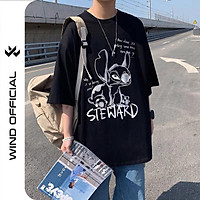 Áo thun tay lỡ unisex phông form rộng STEWARD nam nữ ulzzang Wind