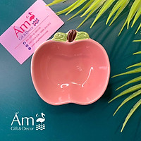 Bát Gốm Sứ Kiểu Nhật Sâu Lòng 4 cm - Hình Hoa Quả Cao Cấp
