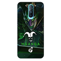 Ốp lưng nhựa cứng nhám dành cho Oppo RX17 Pro in hình Mganga