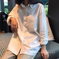 Áo sơ mi một túi Tr&Đ( shop bán áo sơ mi trắng nữ đẹp )