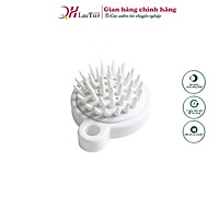 Lược gội đầu silicon QH Lactus season gỡ rối mọi loại tóc loại những cặn bã nhờn gàu cho da đầu sạch sâu 50gram
