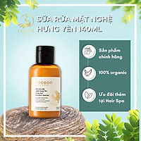 Sữa rửa mặt nghệ Hưng Yên Cocoon giúp da sạch mịn và rạng rỡ 140ml - LS029 - The Cocoon Original Vietnam