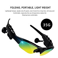 Wireless Sports Bluetooth 4.2 Sunglasses Polarized Glasses Headset Headphone for Running Cycling