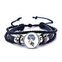 Vòng tay da lộn in hình TEAR OF THEMIS Vị Định Sự Kiện Bộ game chibi anime phụ kiện thời trang xinh xắn