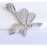 Mặt dây chuyền bạc nữ Butterfly