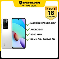 Điện Thoại Xiaomi Redmi 10 4GB/64GB - Hàng Chính Hãng