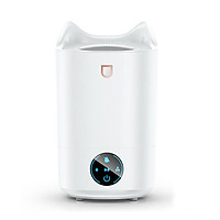 4000ML Nhà Máy Tạo Độ Ẩm Không Khí Đôi Vòi Phun Cool Mist Hương Thơm Máy Khuếch Tán Tinh Dầu Lộc Coloful Đèn LED Sương Mù Nặng Siêu Âm Humidificador