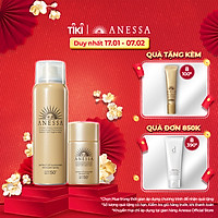 Bộ kem chống nắng Anessa dạng xịt và sữa chống nắng bảo vệ hoàn hảo (Anessa Perfect UV Sunscreen Skincare Spray and Milk)