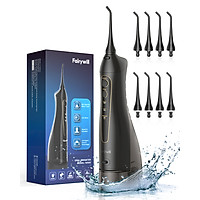 Máy tăm nước cầm tay FAIRYWILL FW-5020E máy tăm nước chính hãng Mỹ vệ sinh răng miệng cao cấp Thiết kế nhỏ gọn Sạc bằng USB Dễ mang đi du lịch Hàng Chính Hãng