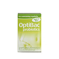 OptiBac Probiotics For Maintaining Regularity - Men vi sinh bổ sung chất xơ hộp 30 gói