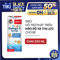 Siro hỗ trợ phát triển não bộ và thị lực cho bé Doppelherz Aktiv Kinder Omega-3 Syrup (Chai 250ml)