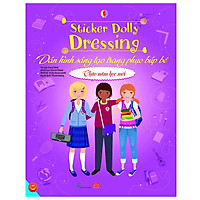 Dán Hình Sáng Tạo Trang Phục Búp Bê – Chào Năm Học Mới (Tái Bản)