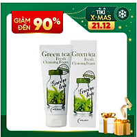 Sữa Rửa Mặt Trà Xanh Làm Trắng - Giảm Mụn Holikey Green Tea Fresh Cleansing Foam