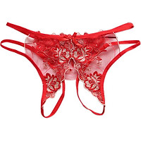 Quần lót nữ ren lọt khe cực sexy nóng bỏng - Màu đỏ