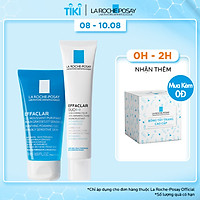 Combo Kem Dưỡng Giảm Mụn, Ngừa Vết Thâm, Se Nhỏ Lỗ Chân Lông La Roche-Posay Effaclar Duo+ M694050 (40ml) + Gel Rửa Mặt Dành Cho Da Dầu Nhạy Cảm La Roche-Posay Effaclar Purifying Foaming Gel 100771312 (50ml)