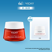 Kem Dưỡng Ngăn Lão Hóa, Sáng Da Vichy Collagen Liftactiv Collagen Specialist Chuyên Biệt (50ml)