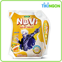 Túi NuVi Thức uống hương Cam Sữa lắc trái cây túi 110 ml - Giao ngẫu nhiên