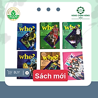 Combo06 cuốn: WHO? Chuyện kể về danh nhân thế giới: Lionel Messi, Pele, Michael Jordan, Usain Bolt, Michael Jackson, K-pop Twice