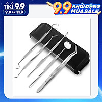 Bộ Dụng Cụ Nha Khoa Làm Sạch Cao Răng (5 Cái)