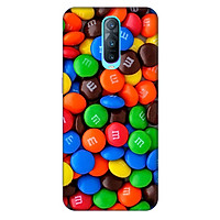 Ốp lưng nhựa cứng nhám dành cho Oppo RX17 Pro in hình Kẹo Ngọt