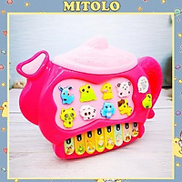 Đàn piano cho bé gái MITOLO đàn organ đồ chơi mini 8819B