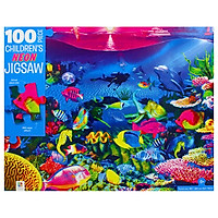 100-Piece Children's Neon Jigsaw: Neon Reef