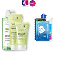 Gel rửa mặt không xà phòng, làm sạch SVR sebiaclear gel moussant TẶNG mặt nạ Sexylook / bông tẩy trang Jomi (Nhập khẩu)