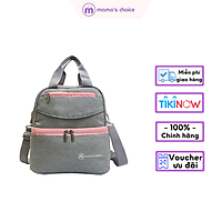 Balo Bỉm Sữa Cao Cấp Mama's Choice 4in1 | Balo Cho Mẹ Bỉm Sữa và Bé Yêu | Lớp Giữ Nhiệt Dày Dặn và Chống Thấm | Nhiều Ngăn Siêu Tiện Dụng