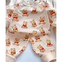 Bộ Dài Tay Cho Bé, Đồ Bộ Thu Đông Cho Bé Trai Gái 100% Cotton 1 2 3 4 tuổi Binhphuong.Store