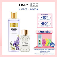 Bộ đôi sữa tắm nước hoa & nước hoa nữ Cindy Bloom Urban Vibes mùi hương tự tin cuốn hút 270g + 50ml