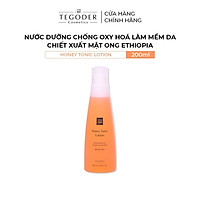 Nước dưỡng chống oxy hoá làm mềm da chiết xuất mật ong Ethiopia Tegoder Honey tonic lotion 200 ml mã 9021