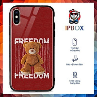 Ốp Lưng In Hình Bear IPBOX Cho Iphone 12/Mini/Pro/Max/11/Pro/Max/Xs/Max/Xr/X/7/8/Plus