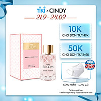 Nước hoa nữ Cindy Bloom Aroma Flower mùi hương ngọt ngào nữ tính 50ml chính hãng