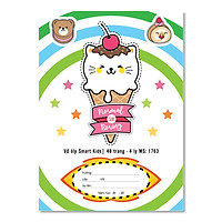 Lốc 10 Vở ô ly Smartkid Cao cấp 6 Sao - Chống lóa ( 48, 80 trang )